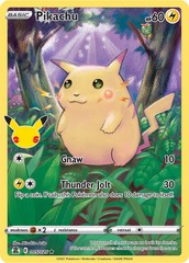 Pikachu - 005/025 - Celebrations